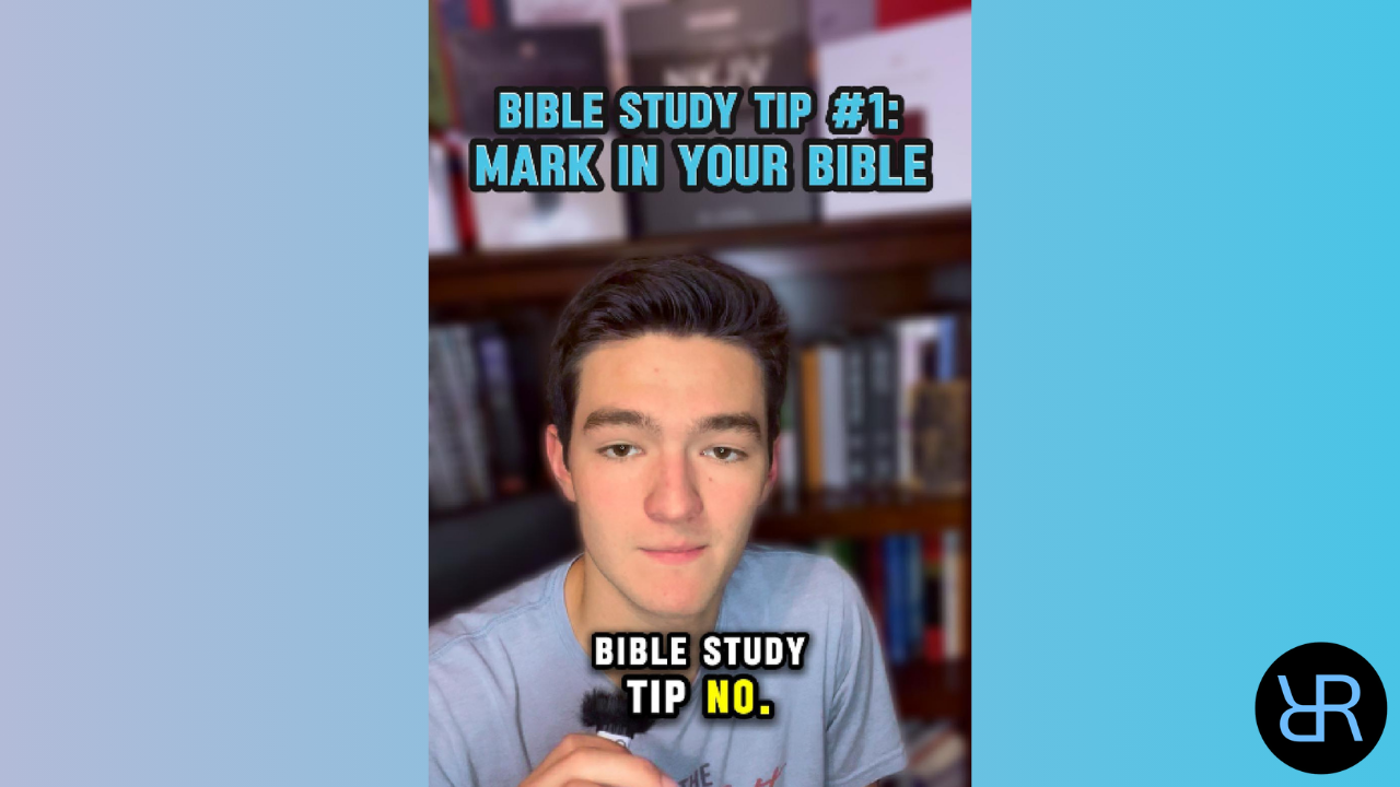 Bible Study Tip #1 – Mark in Your Bible